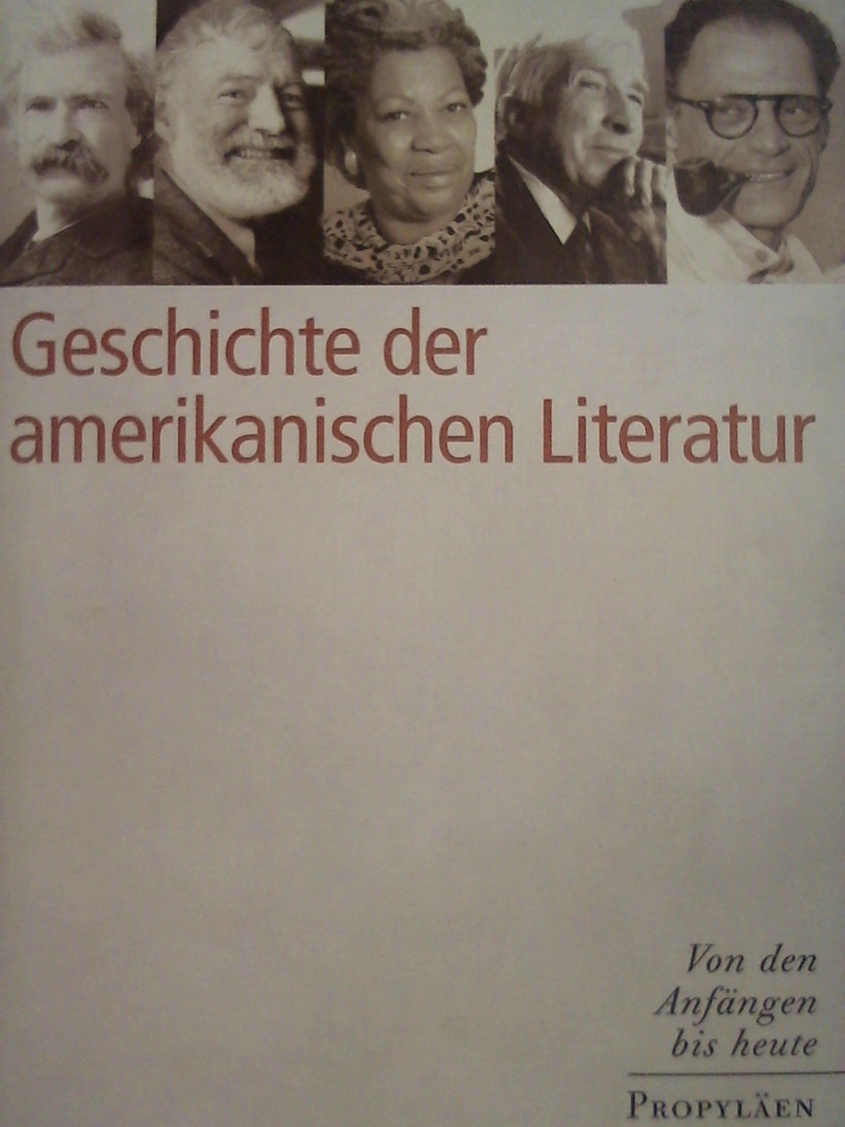 Geschichte der amerikanischen Literatur Professional & Reference Books