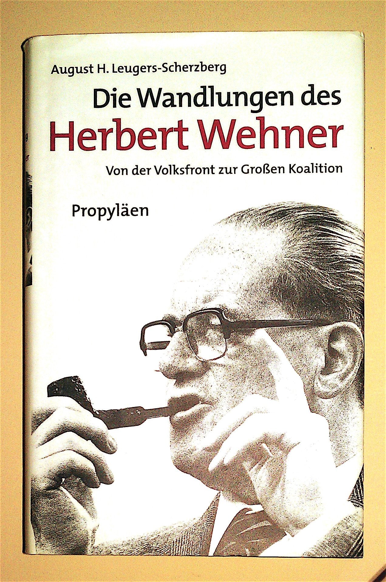 Die Wandlungen des Herbert Wehner. Von der Volksfront zur Grossen Koalition Politics & Society