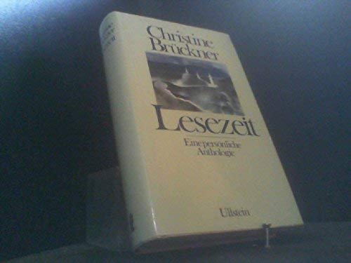 Lesezeit. Eine persönliche Anthologie Books