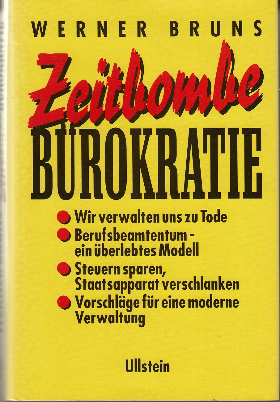 Product Image: Zeitbombe Bürokratie