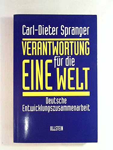 Verantwortung für die Eine Welt: Deutsche Entwicklungszusammenarbeit Politics & History