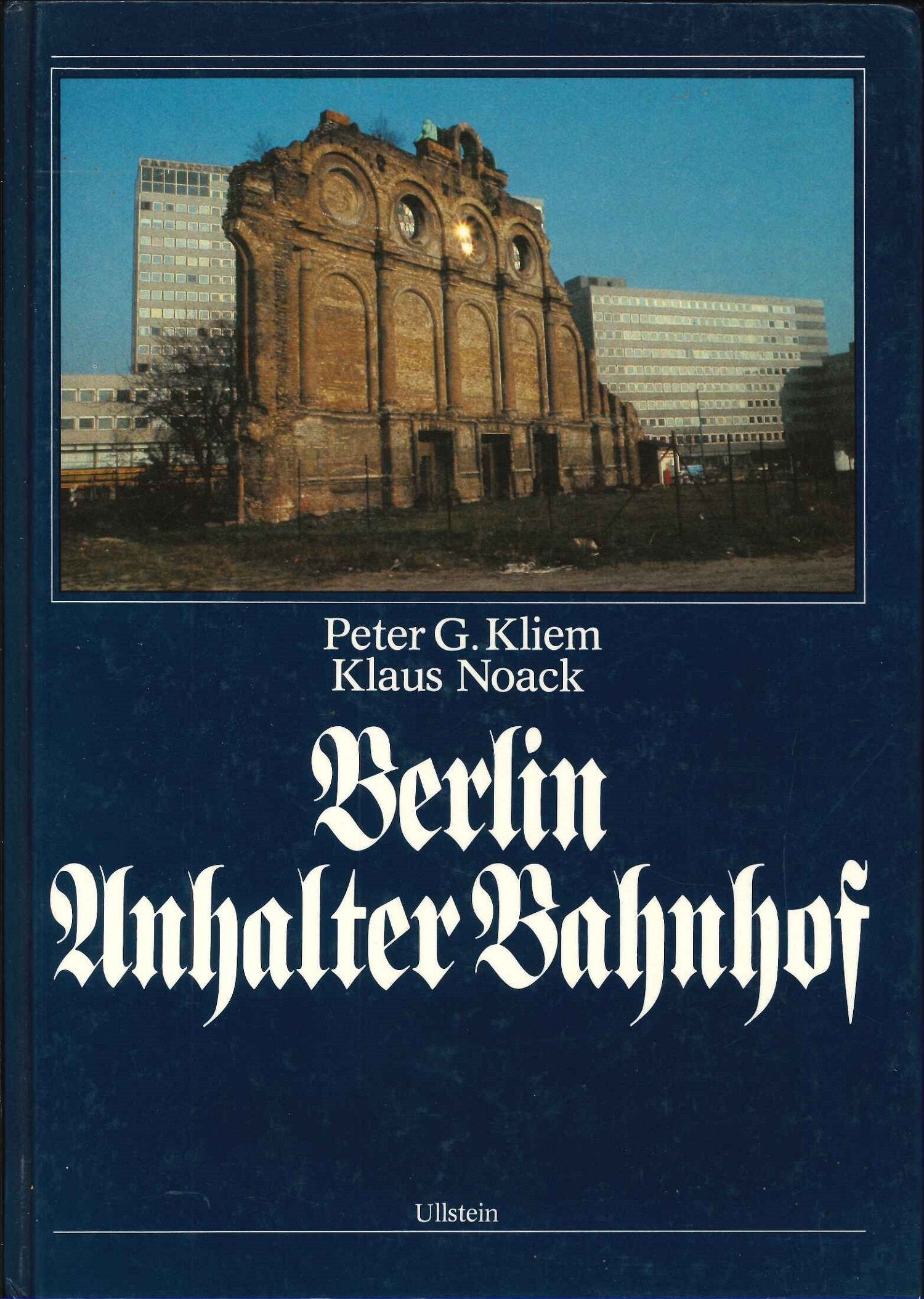 Berlin Anhalter Bahnhof Architecture Books