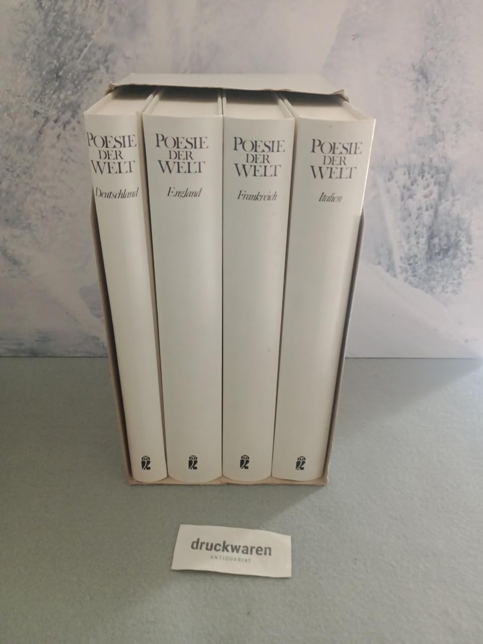 Poesie der Welt: Italien - Deutschland - England - Frankreich Foreign Languages ​​& Dictionaries