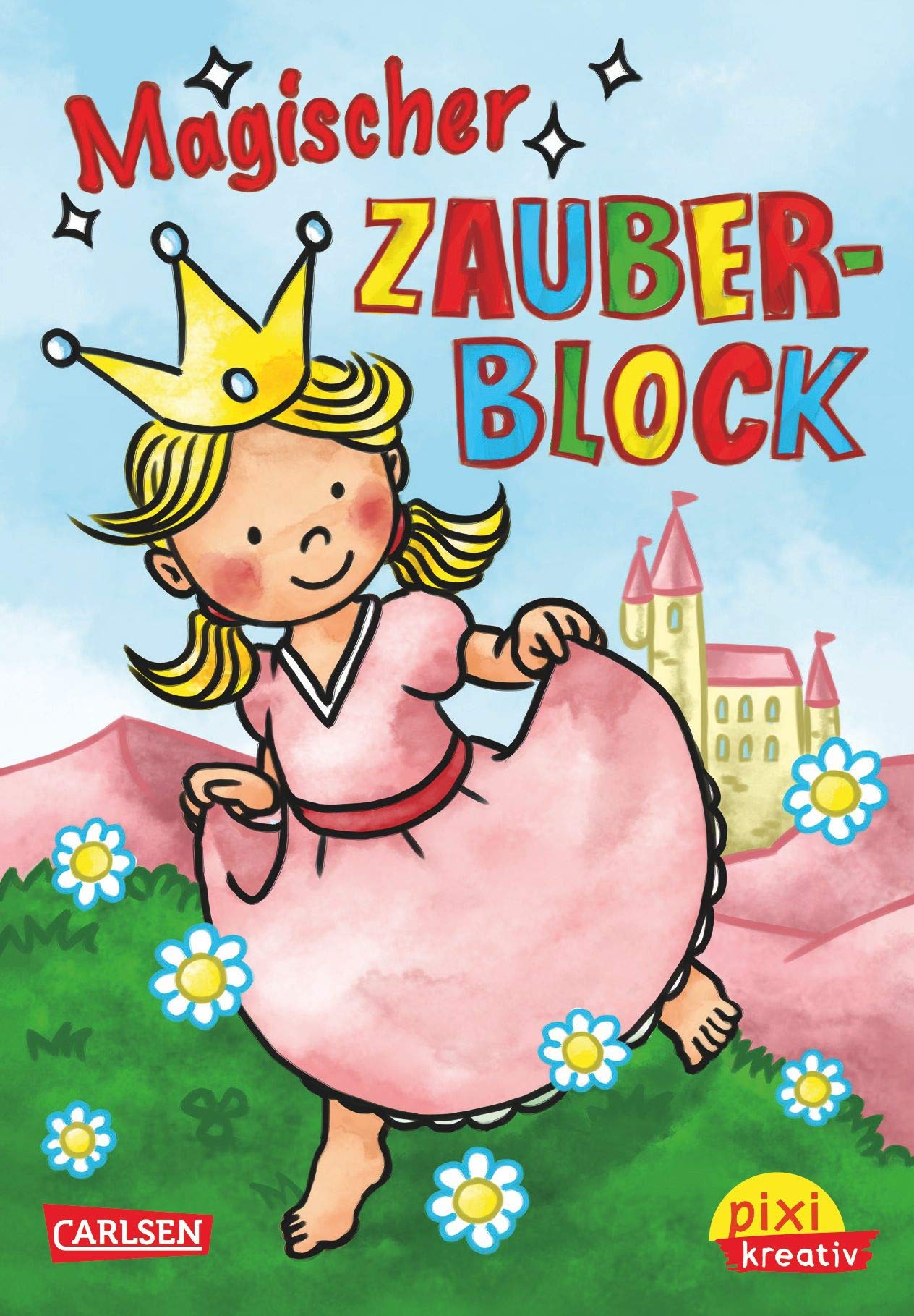 Pixi kreativ 10: VE5 Magischer Zauberblock: Prinzessin (5 Exemplare) (10) Tiptoi & Games