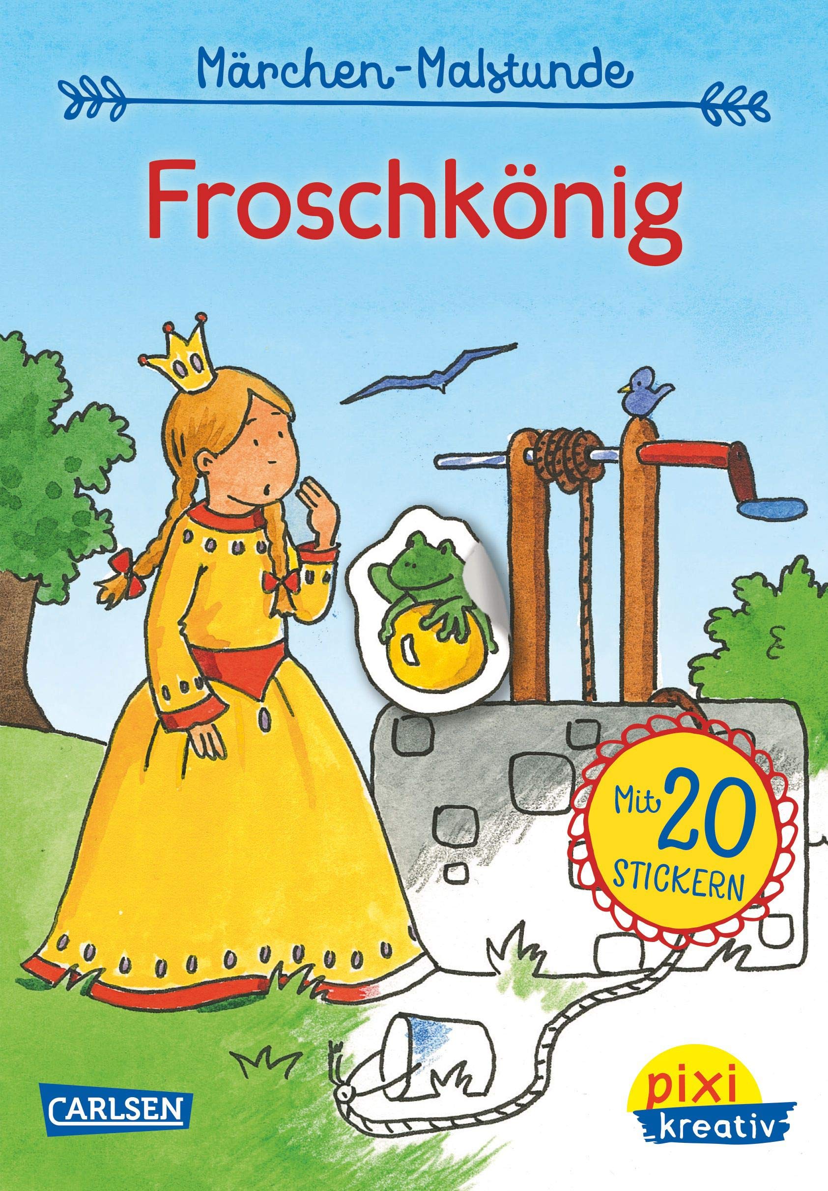 Pixi kreativ Nr. 72: VE 5 Meine Märchen-Malstunde: Froschkönig Non-fiction