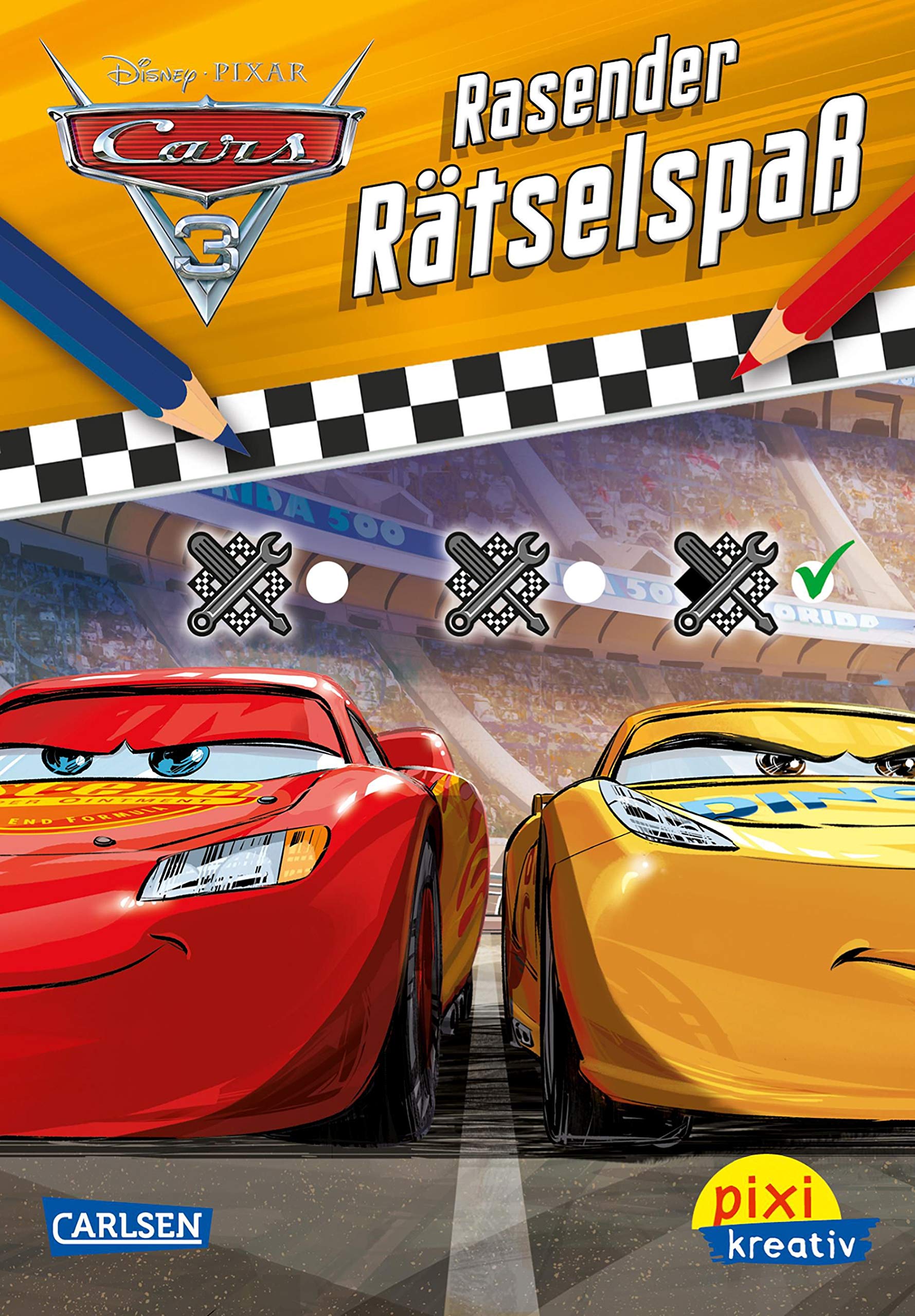 Pixi kreativ 112: VE5 Disney: Cars 3 - Rasender Rätselspaß (5 Exemplare) (112) Non-fiction