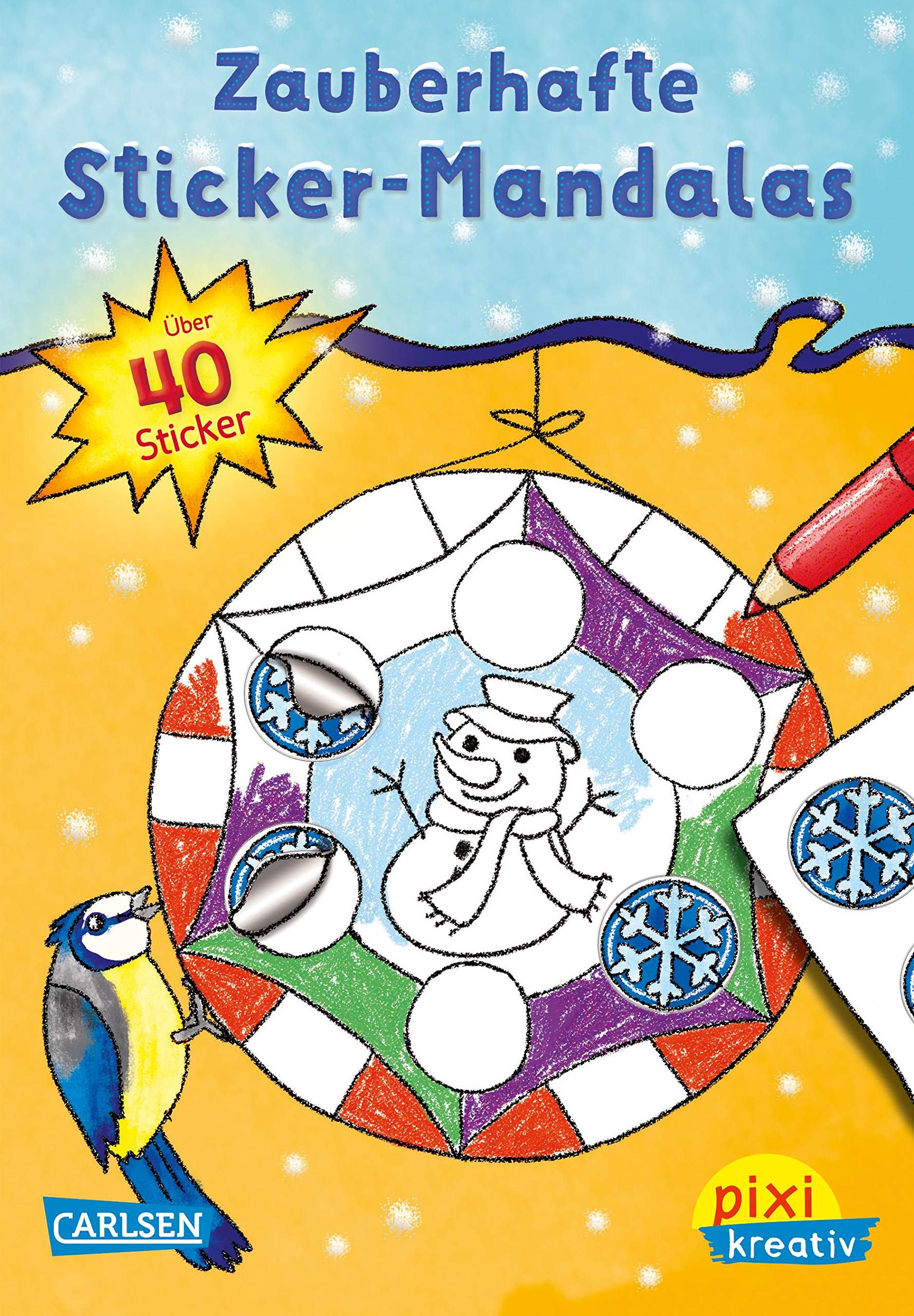 Pixi kreativ Nr. 92: VE 5 Zauberhafte Sticker-Mandalas Tiptoi & Games