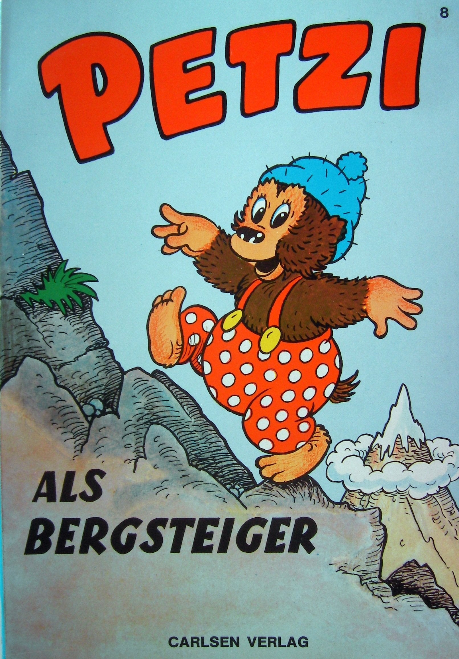Petzi als Bergsteiger Books