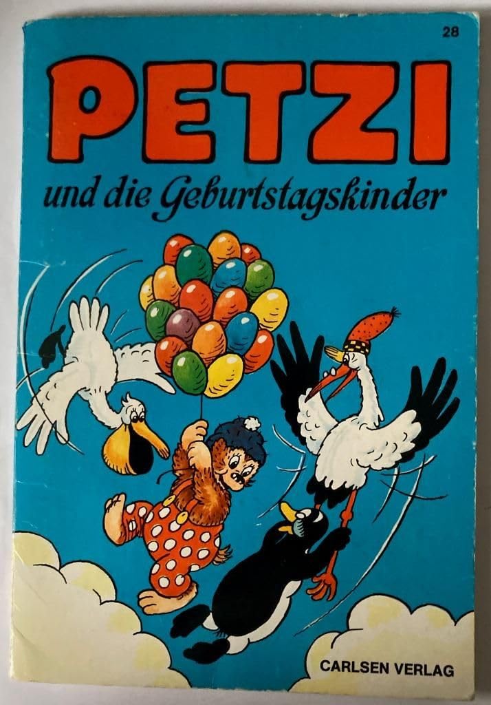 Petzi und die Geburtstagskinder Books
