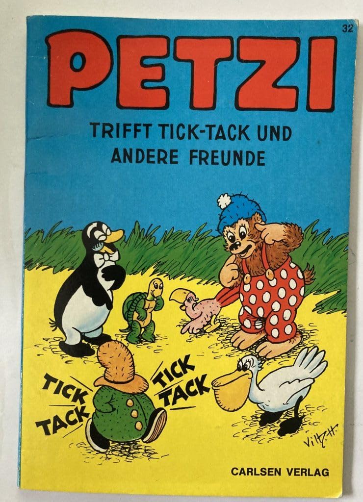 Petzi trifft Tick-Tack und andere Freunde (Petzi-Bücher) Books