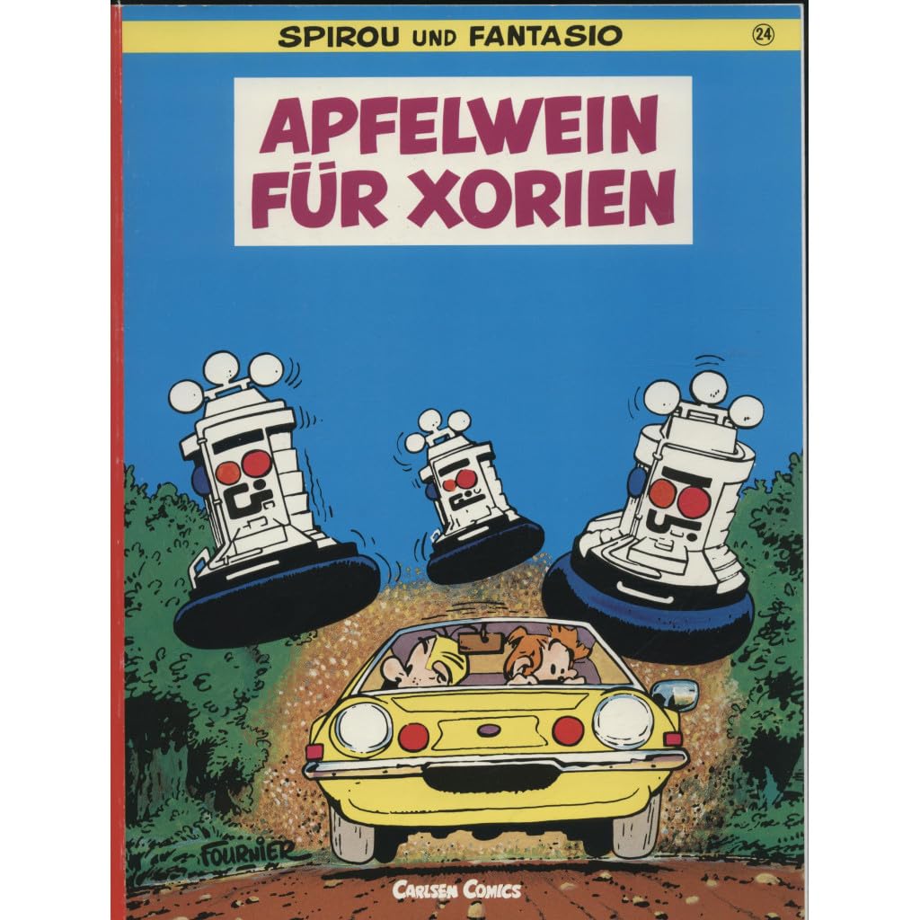 Spirou und Fantasio, Carlsen Comics, Bd.24, Apfelwein für Xorien Humour & Satire