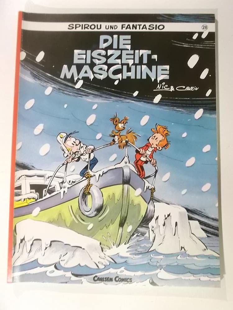 Spirou und Fantasio, Carlsen Comics, Bd.28, Die Eiszeit-Maschine Humour & Satire
