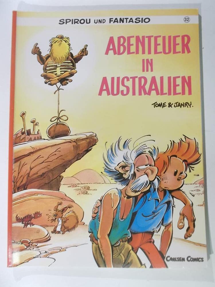 Spirou und Fantasio, Carlsen Comics, Bd.32, Abenteuer in Australien Humour & Satire