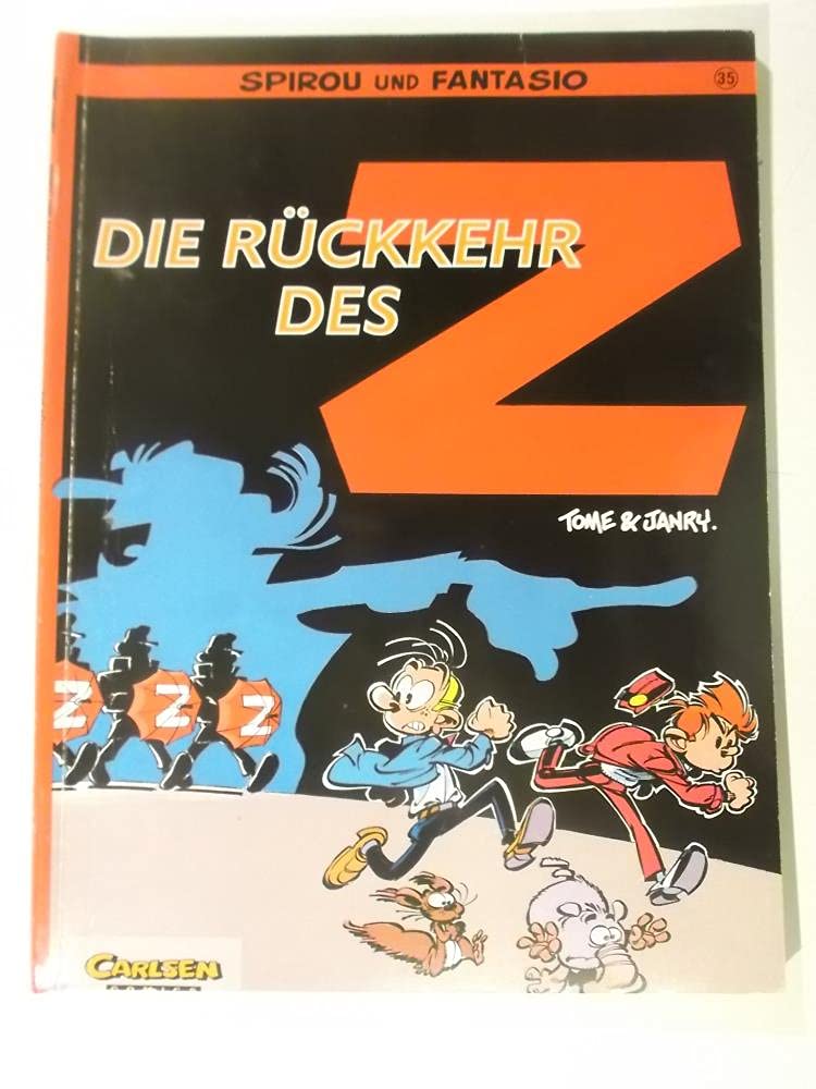 Spirou und Fantasio, Carlsen Comics, Bd.35, Die Rückkehr des Z Humour & Satire