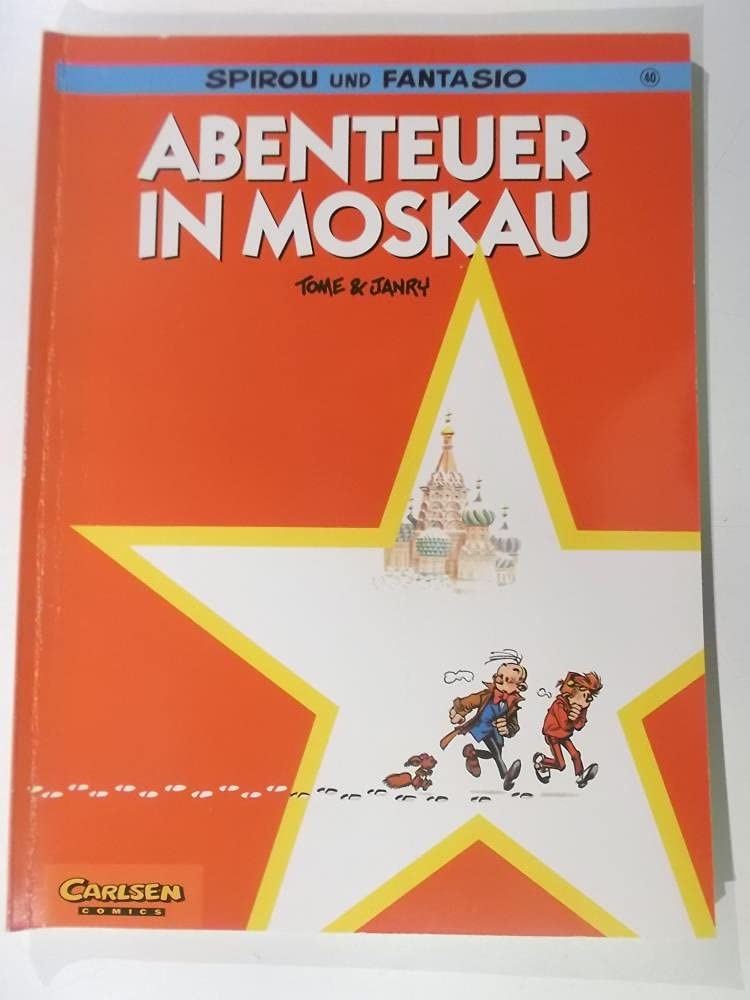 Spirou und Fantasio, Carlsen Comics, Bd.40, Abenteuer in Moskau Humour & Satire
