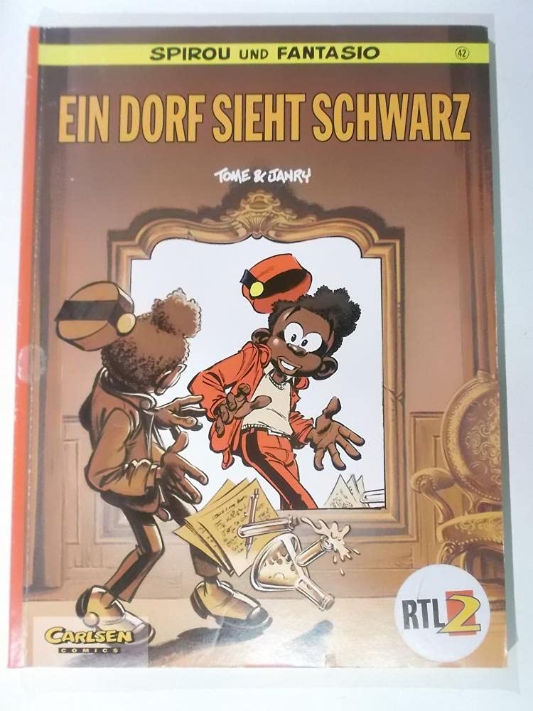 Spirou und Fantasio, Carlsen Comics, Bd.42, Ein Dorf sieht schwarz Humour & Satire
