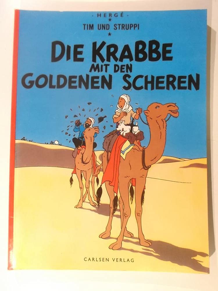 Tim und Struppi, Carlsen Comics, Bd.17, Die Krabbe mit den goldenen Scheren Manga
