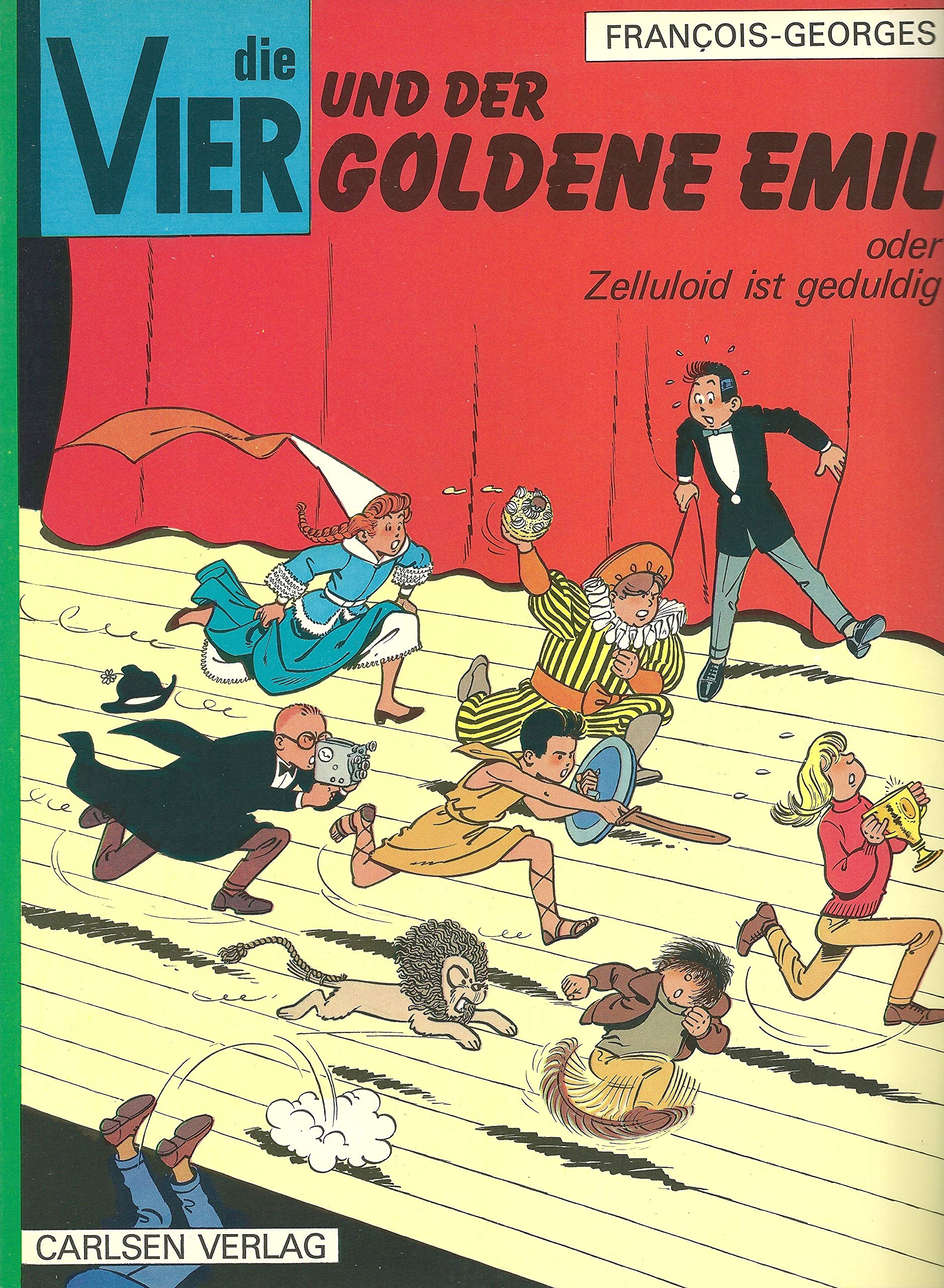 Die Vier VI und der Goldene Emil oder Zelluloid ist geduldig Manga