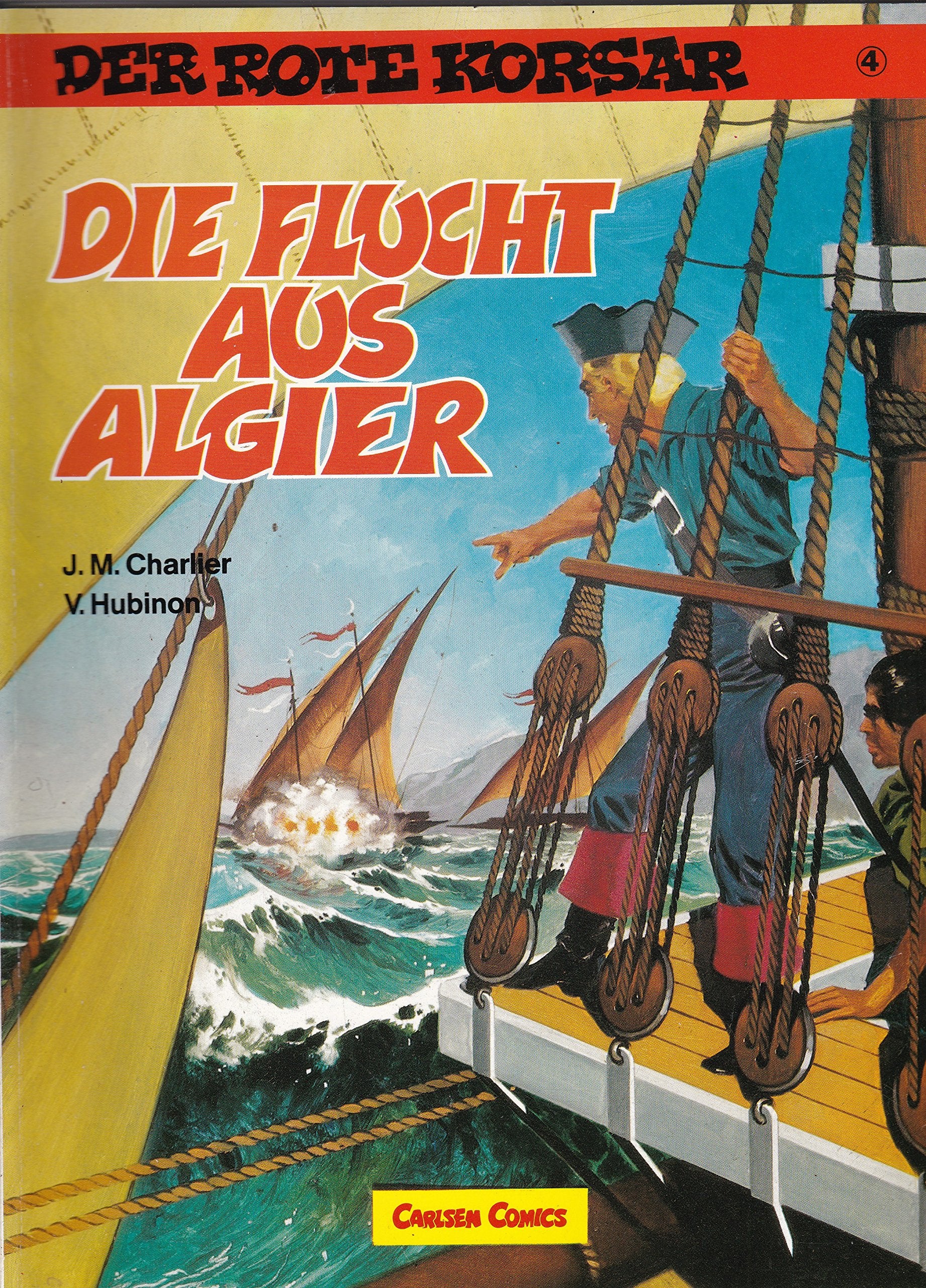 Die Flucht aus Algier (Der Rote Korsar) Manga
