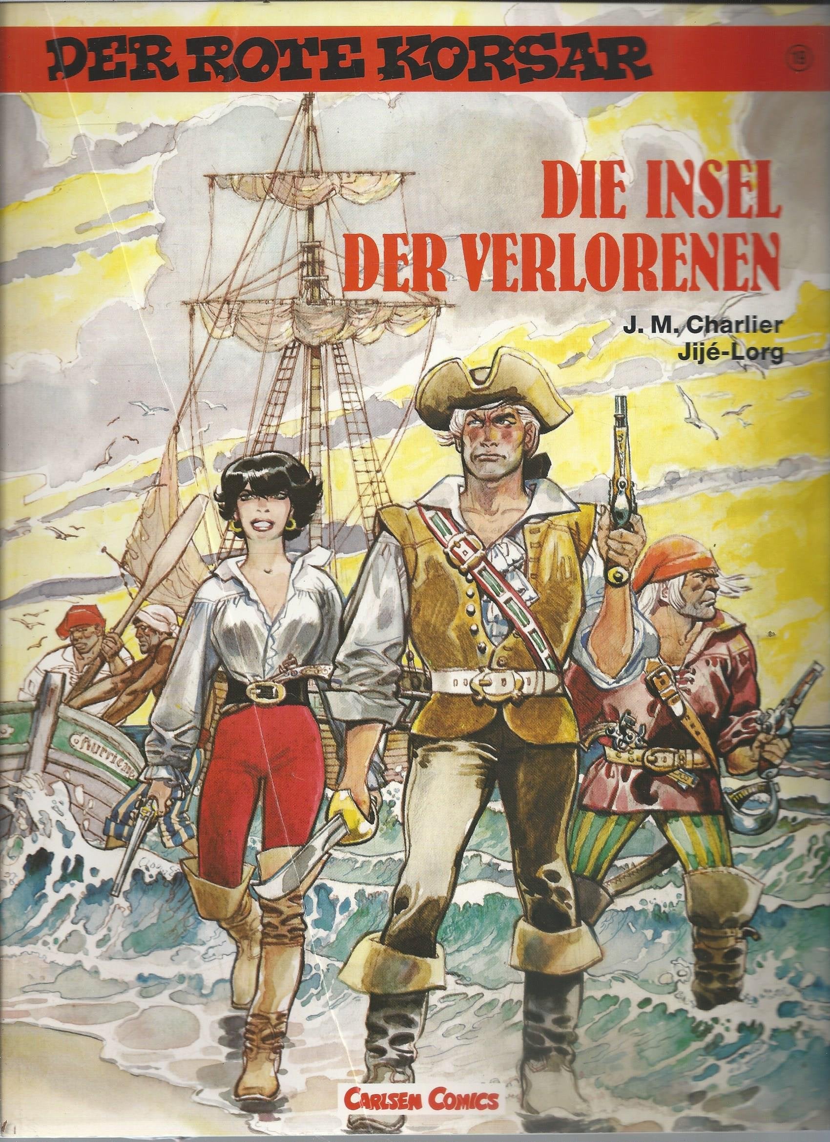 Die Insel der Verlorenen (Der Rote Korsar) Manga