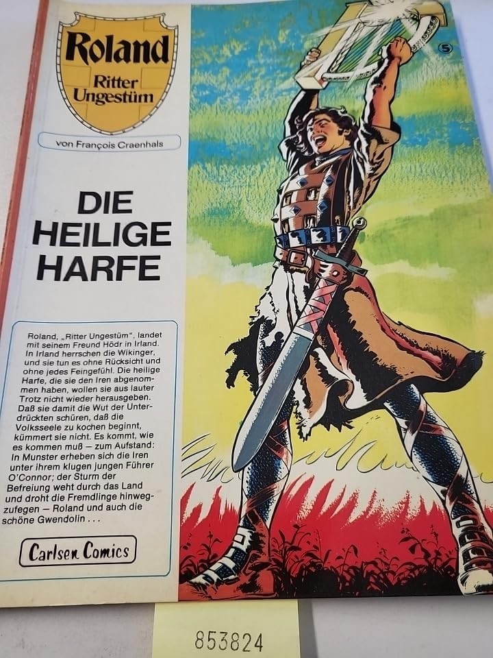 Roland, Ritter Ungestüm, Band 5: Die heilige Harfe Manga