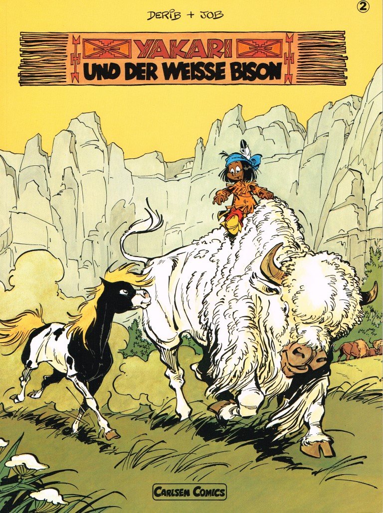 Yakari, Bd.2, Yakari und der weiße Bison Manga