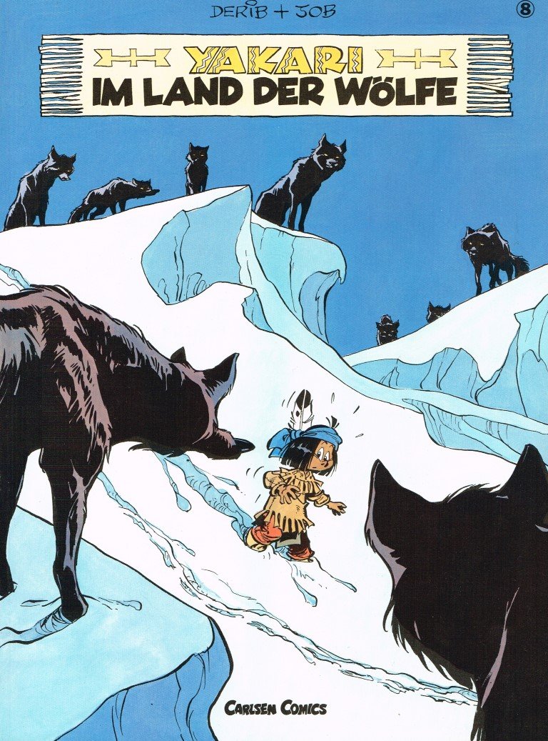 Yakari, Bd.8, Im Land der Wölfe Manga
