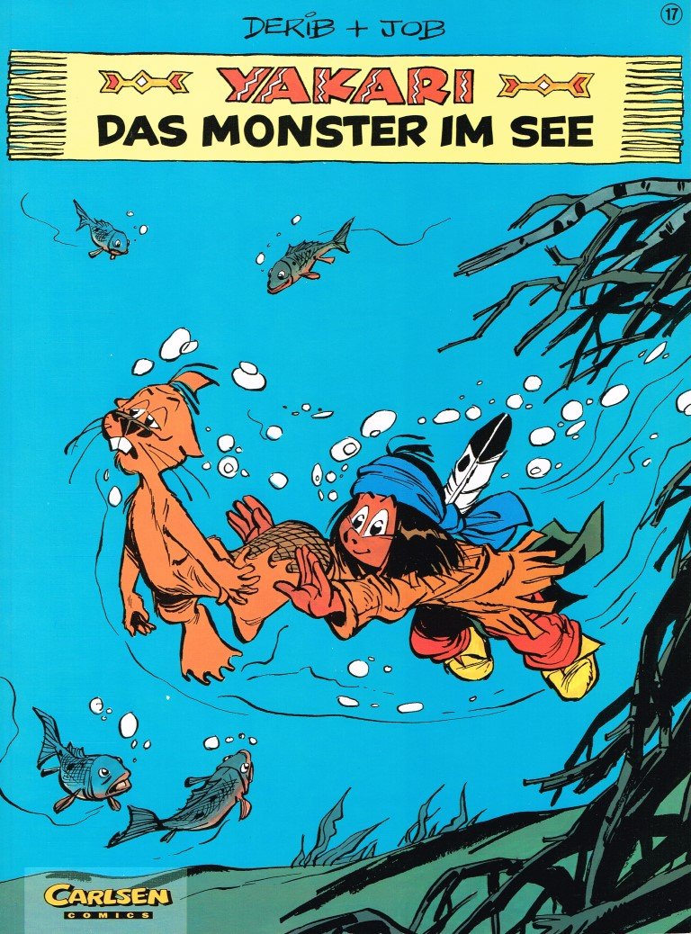 Yakari, Bd.17, Das Monster im See Manga
