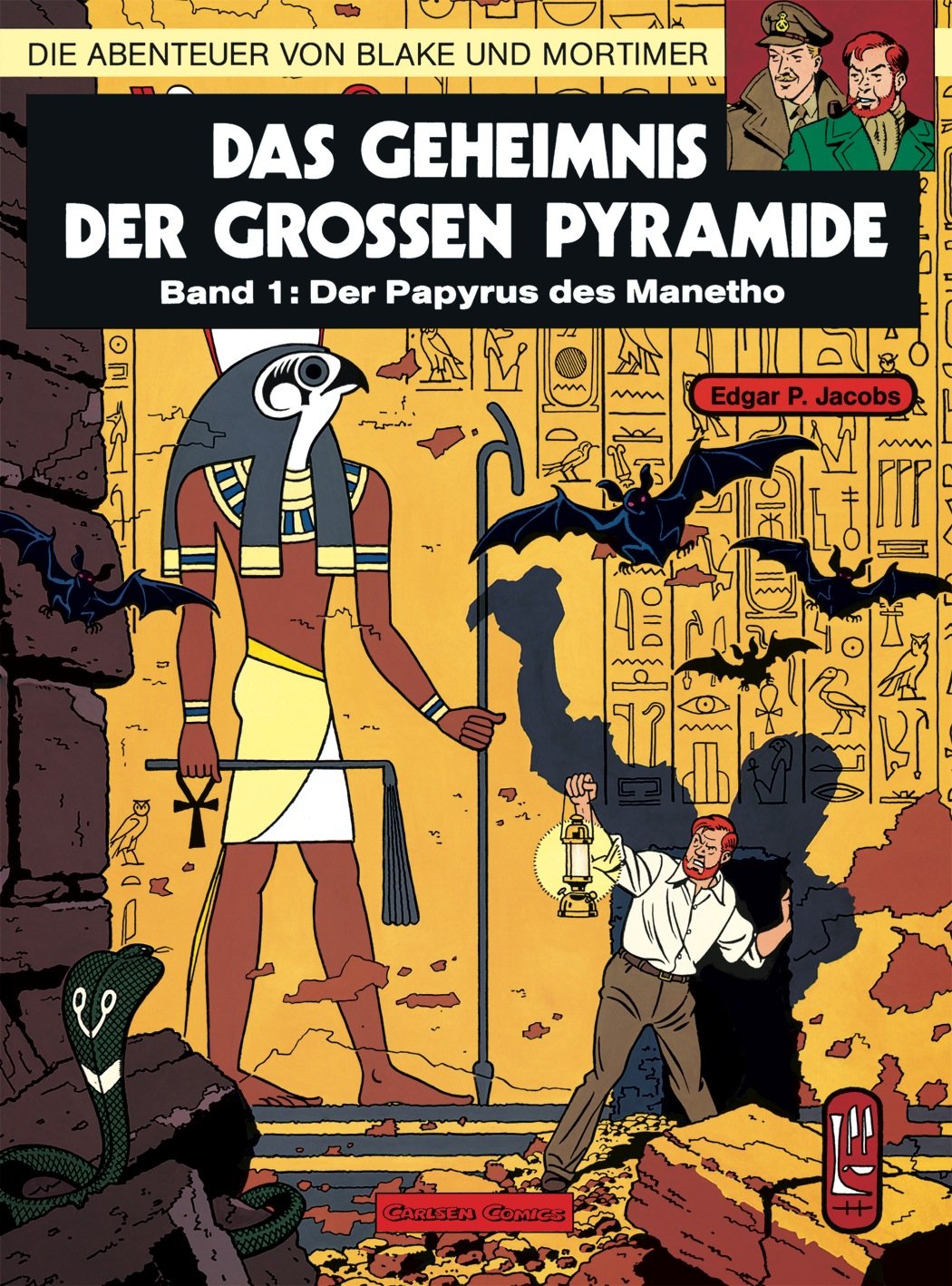 Die Abenteuer von Blake und Mortimer 01. Das Geheimnis der großen Pyramide 1. Der Papyrus des Manetho Manga