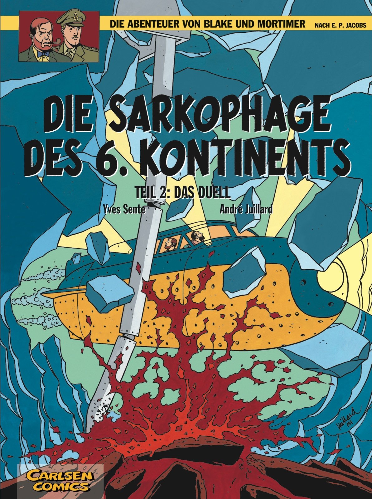 Blake und Mortimer 14: Die Sarkophage des 6. Kontinents, Teil 2 (14): Das Duell Manga
