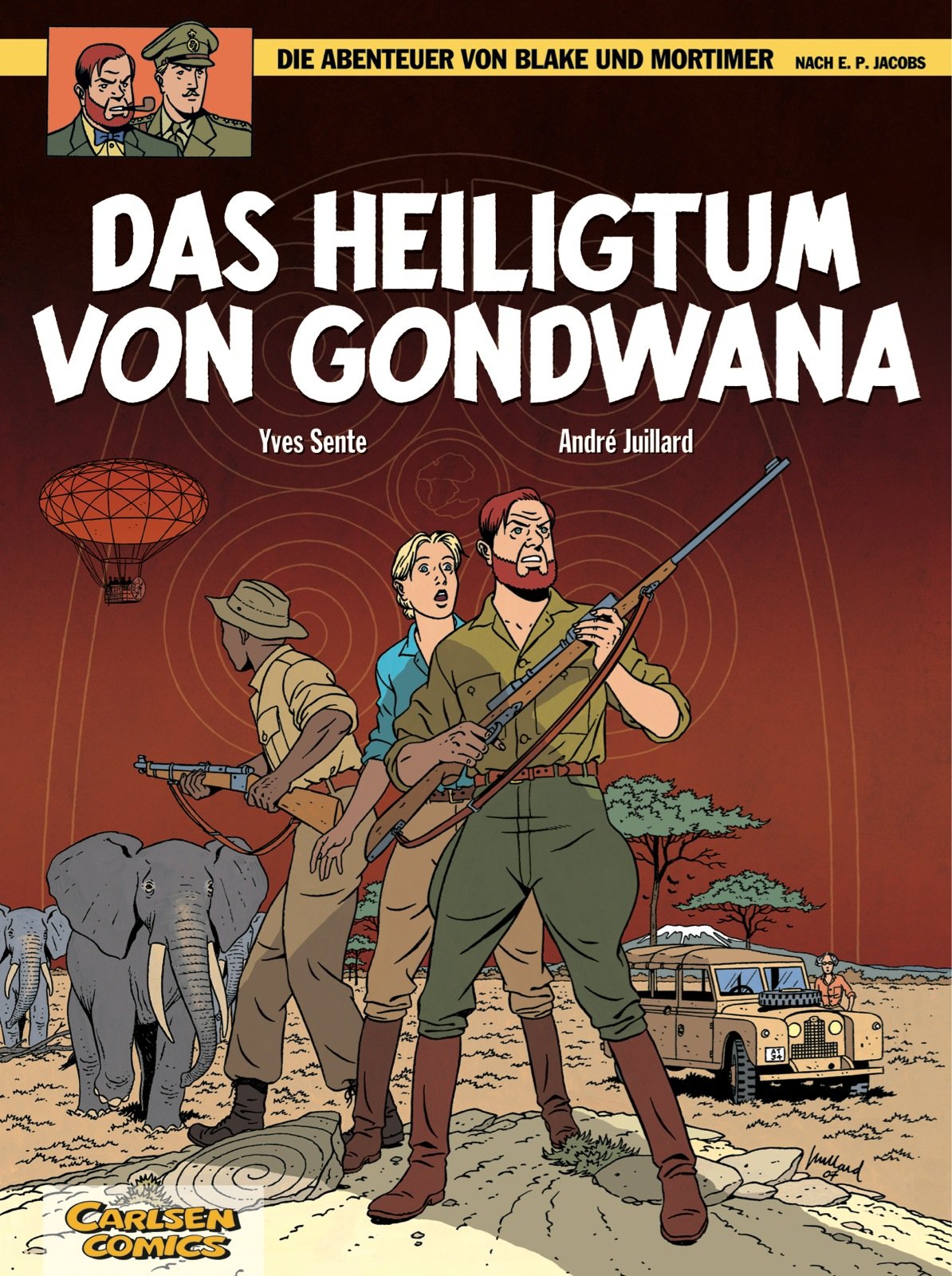 Die Abenteuer von Blake und Mortimer 15. Das Heiligtum von Gondwana Manga
