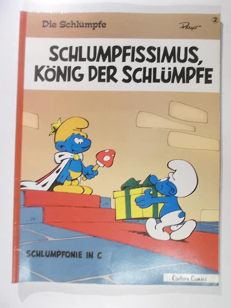 Die Schlümpfe II. Schlumpfissimus, König der Schlümpfe. Schlümpfonie in C Manga