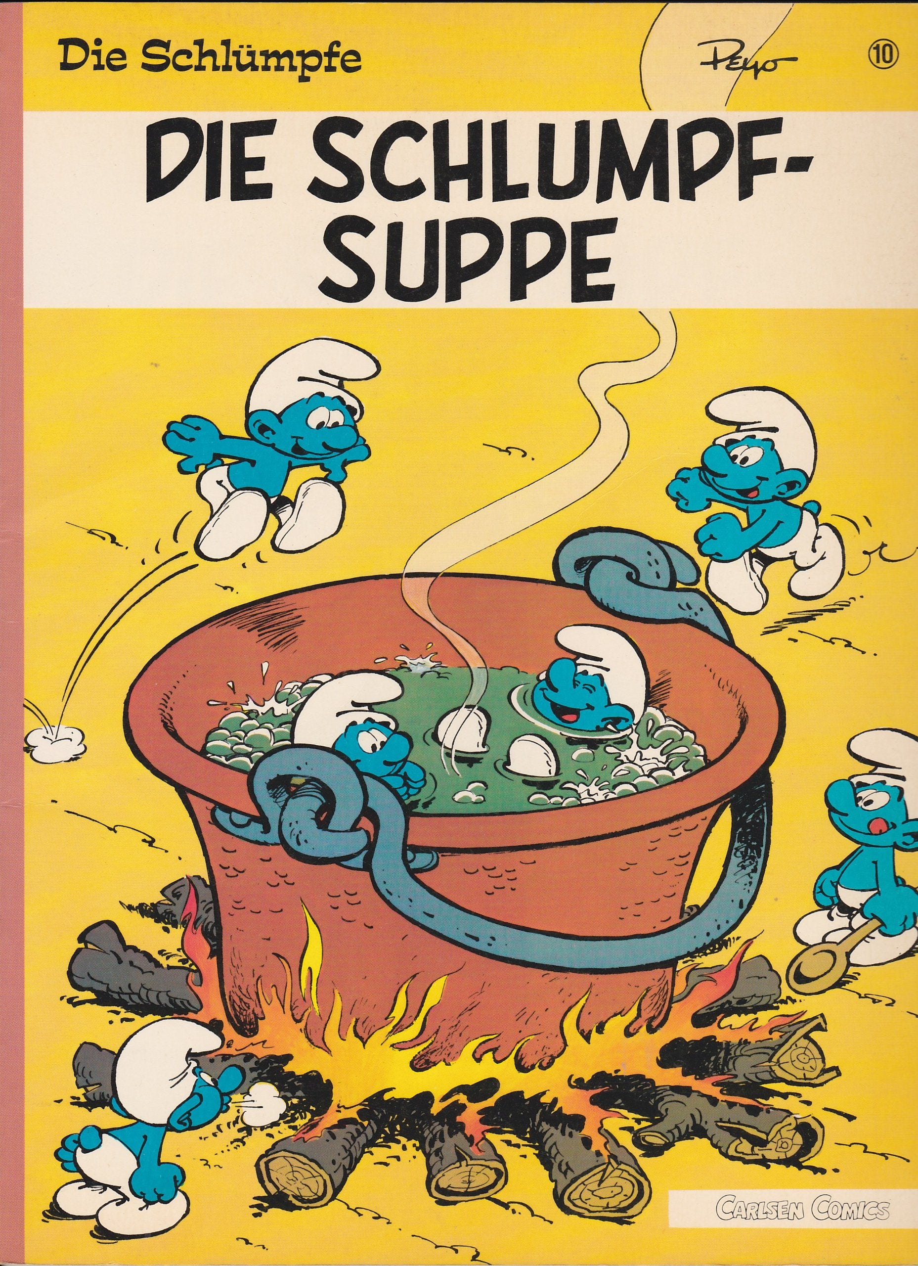 Die Schlümpfe X. Die Schlumpfsuppe und Schlumpfereien Manga
