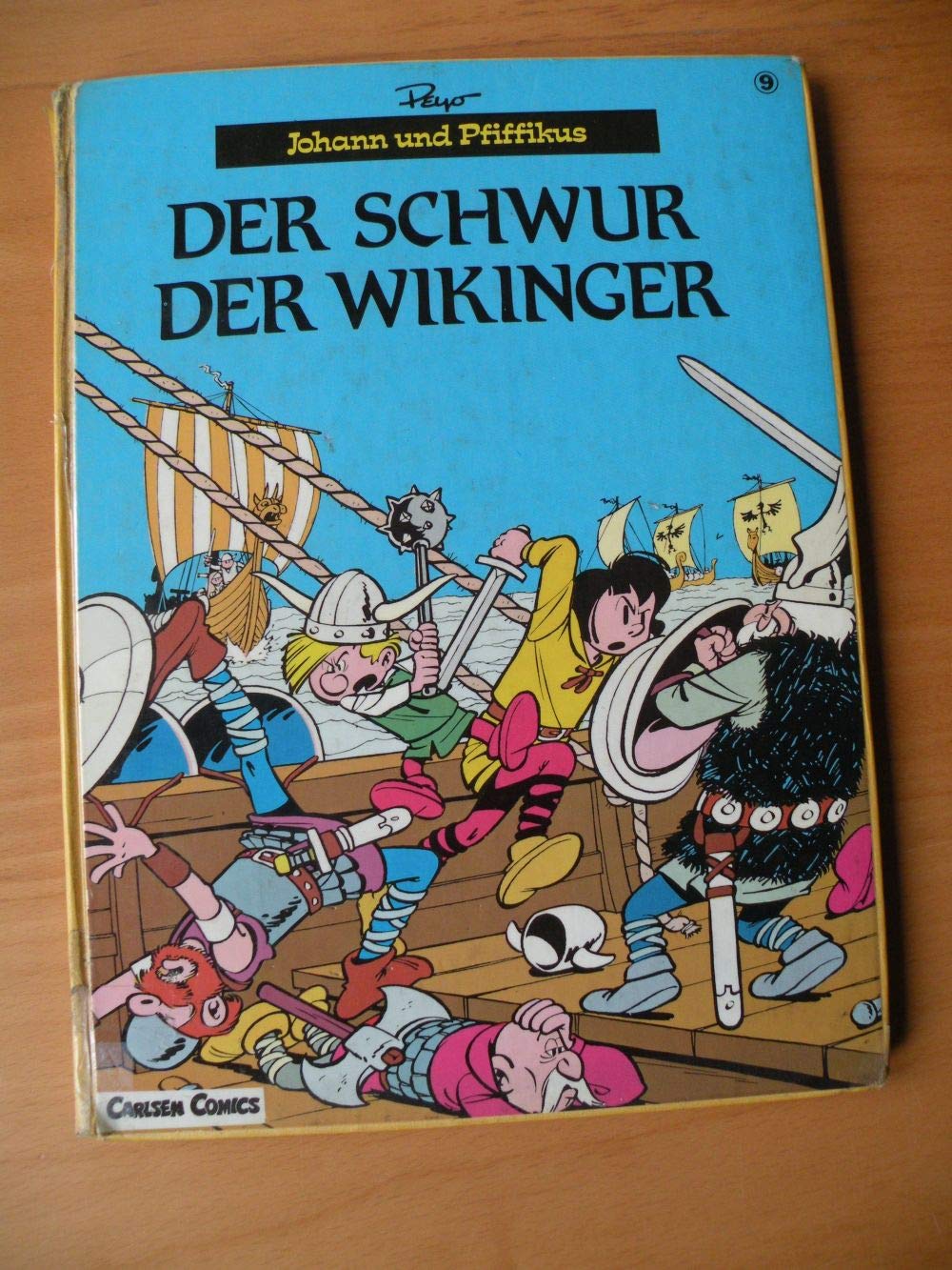 Johann und Pfiffikus, Band 9: Der Schwur der Wikinger Manga