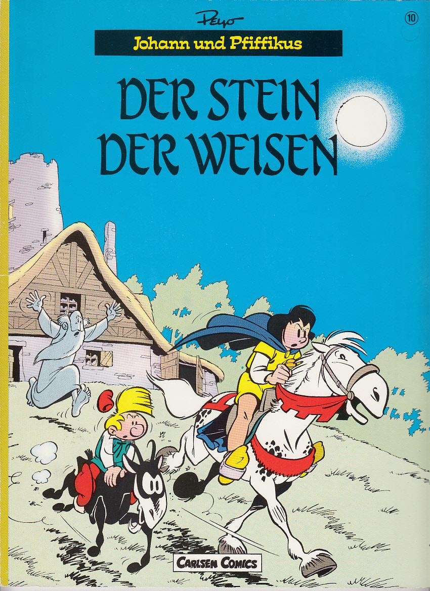 Johann und Pfiffikus, Band 10: Der Stein der Weisen Manga