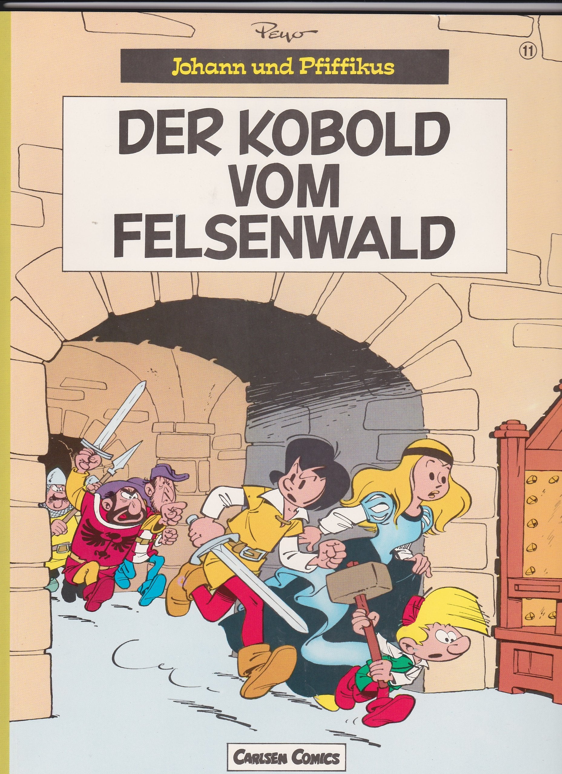 Johann und Pfiffikus, Band 11: Der Kobold vom Felsenwald Manga