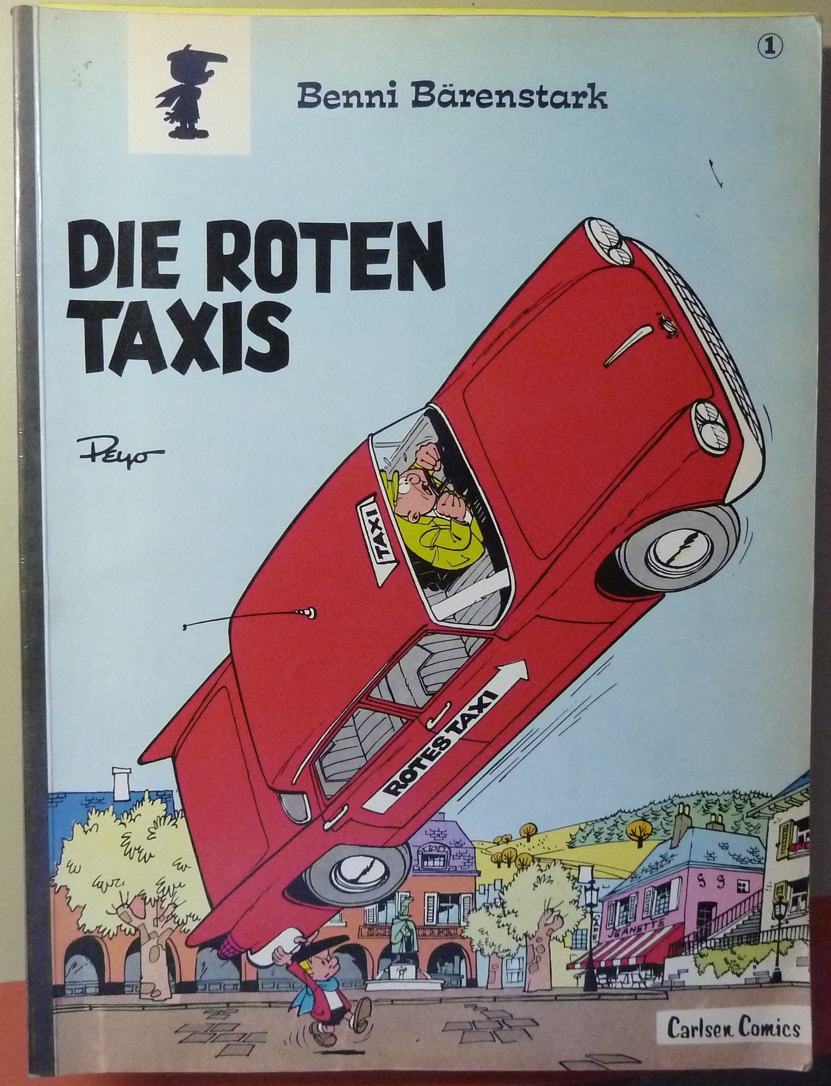 Benni Bärenstark, Bd.1, Die Roten Taxis Manga