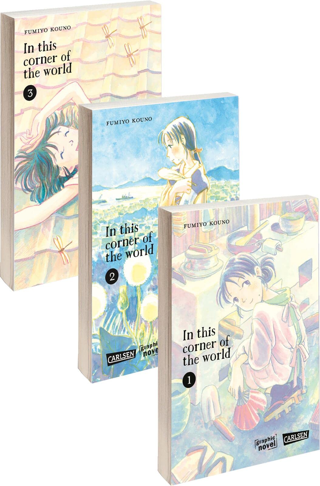 In This Corner Of The World Komplettpack 1-3: Ein Historien-Drama (Graphic Novel) | Die Manga-Originalvorlage zum Anime-Kinofilm Manga