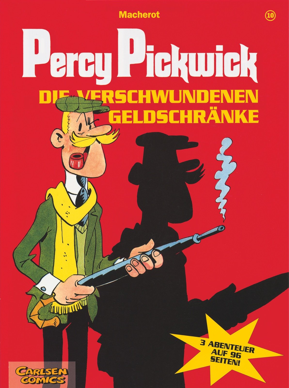 Percy Pickwick, Band 10: Die verschwundenen Geldschränke Manga