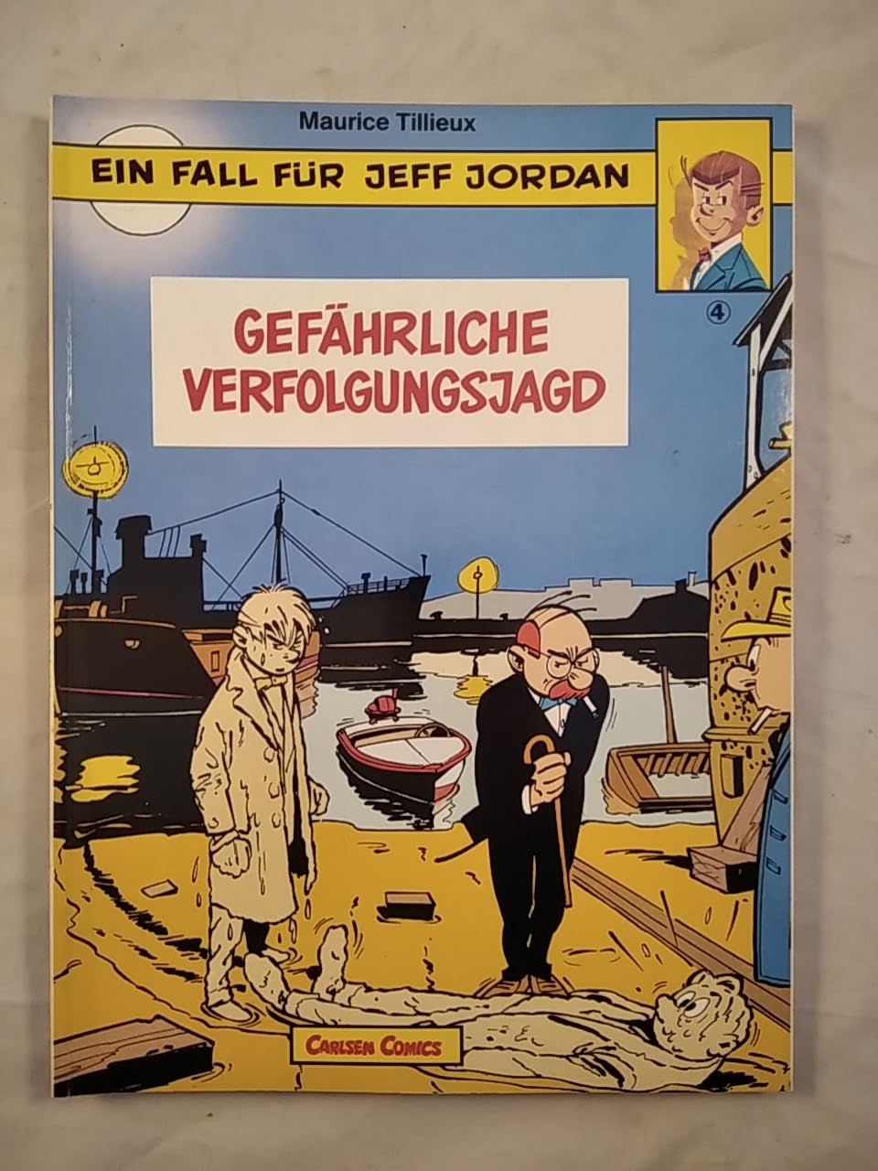 Ein Fall für Jeff Jordan, Band 4: Gefährliche Verfolgungsjagd Manga