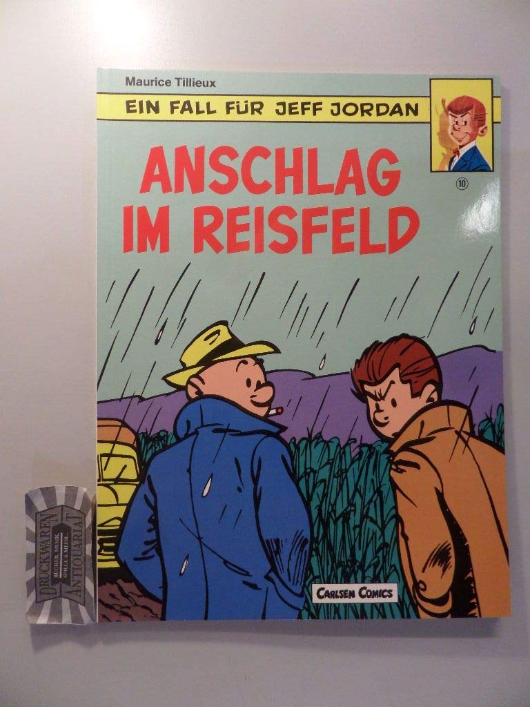 Anschlag im Reisfeld (Jeff Jordan) Manga