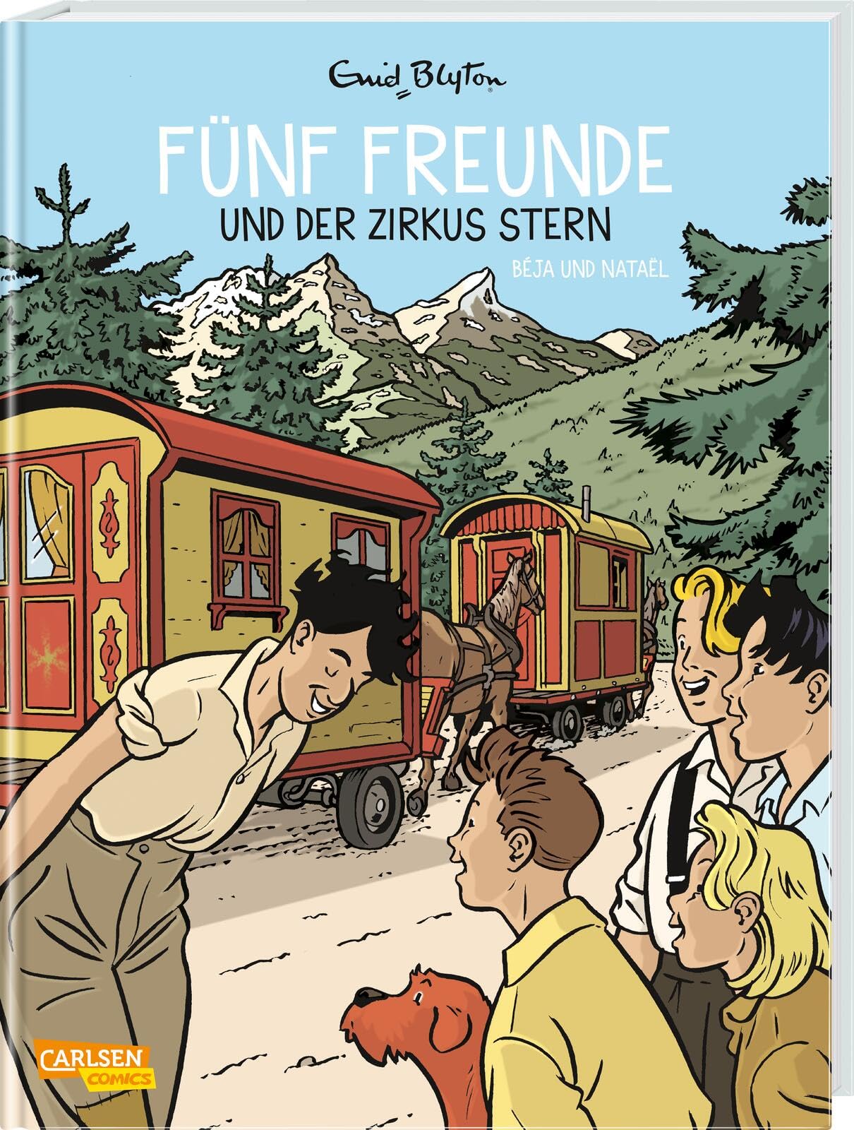 Fünf Freunde 6: Fünf Freunde und der Zirkus Stern Manga