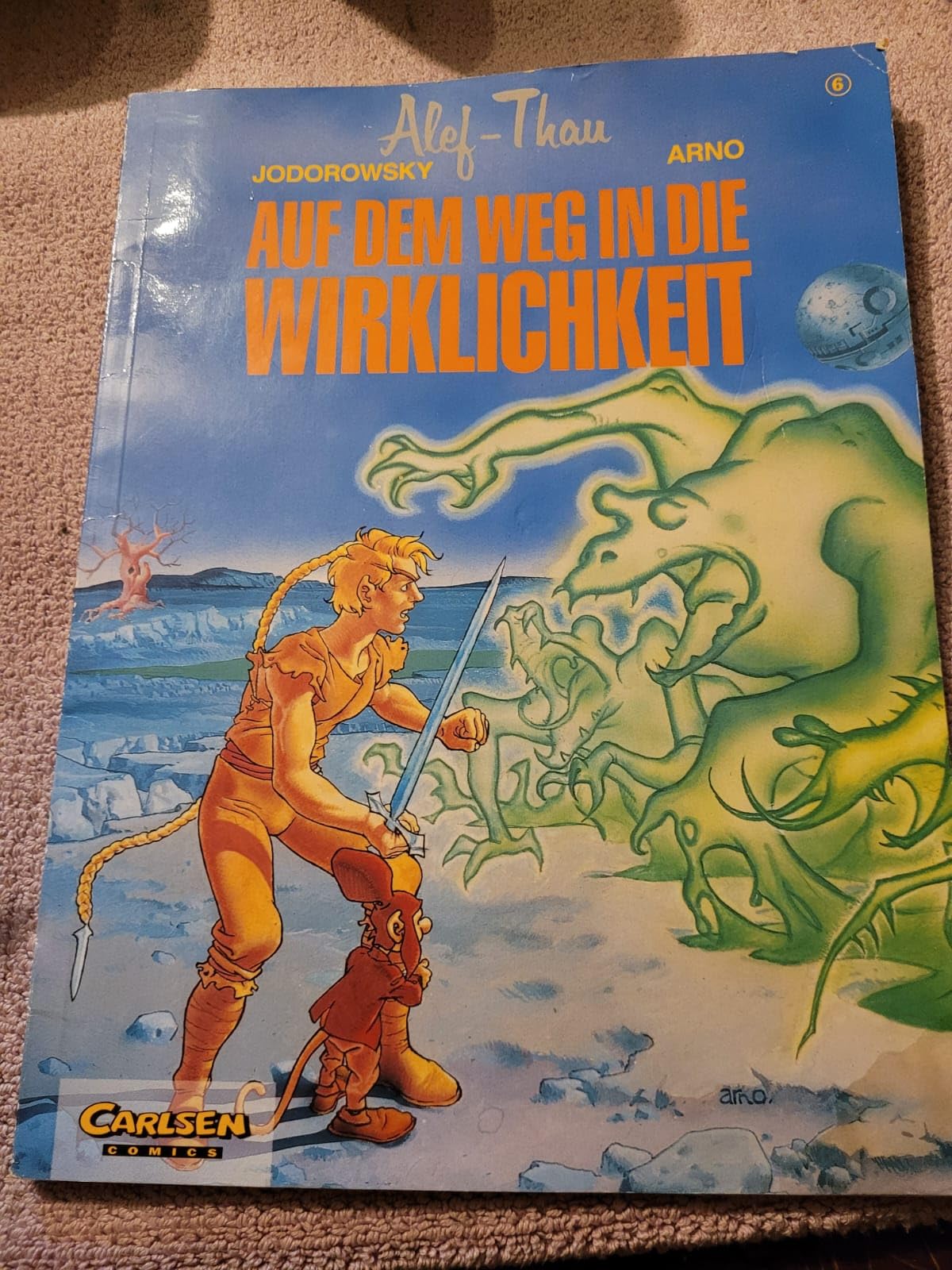 Alef Thau 6, Auf dem Weg in die Wirklichkeit Manga