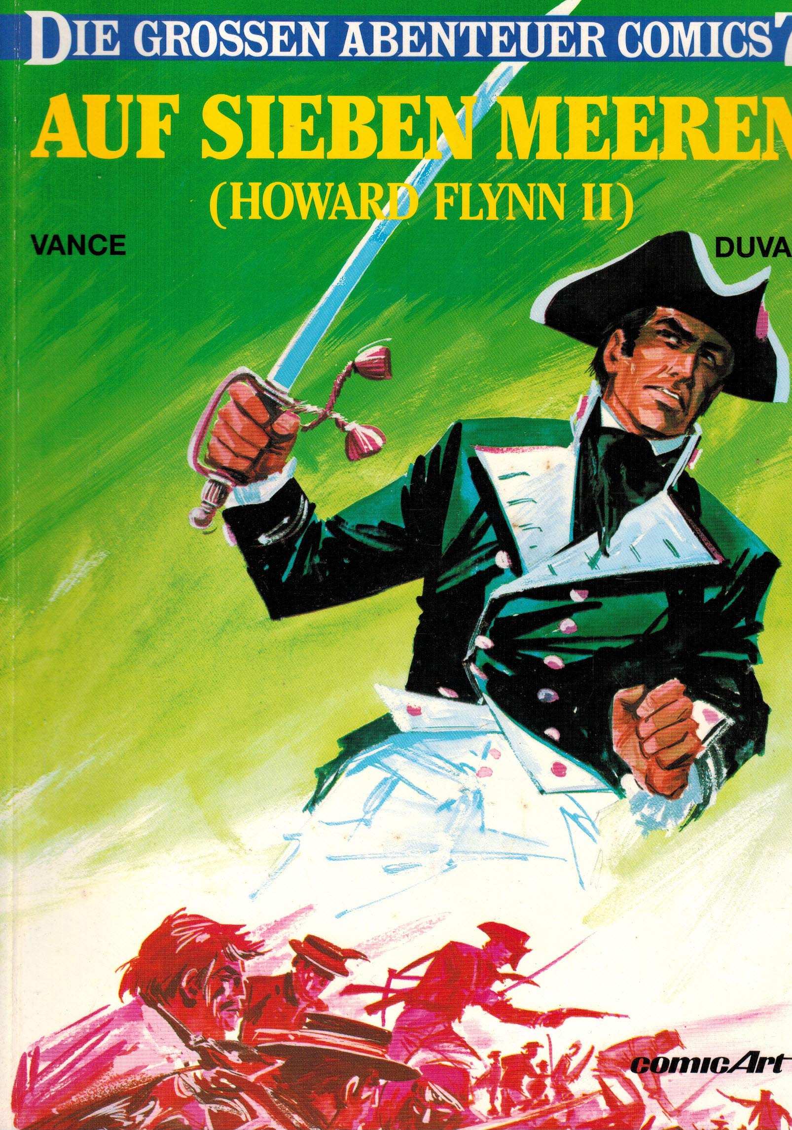 Howard Flynn II Auf sieben Meeren (Die grossen Abenteuer-Comics) Books