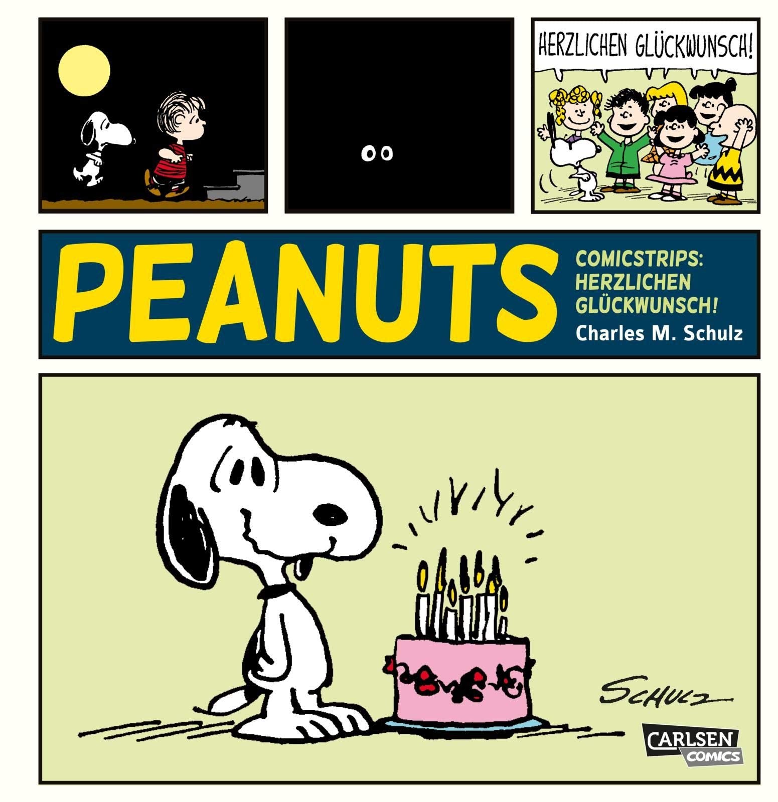 Die Peanuts Tagesstrips: Herzlichen Glückwunsch!: Snoopy und seine Freunde gratulieren Manga