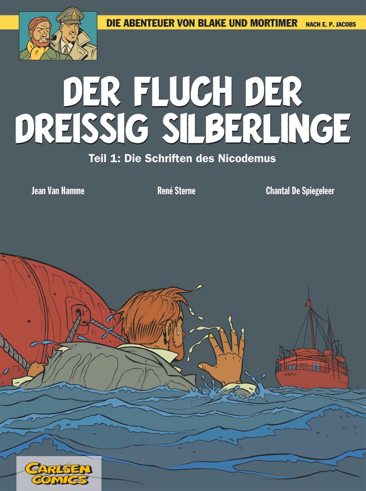 Die Abenteuer von Blake und Mortimer 16: Der Fluch der dreißig Silberlinge Manga