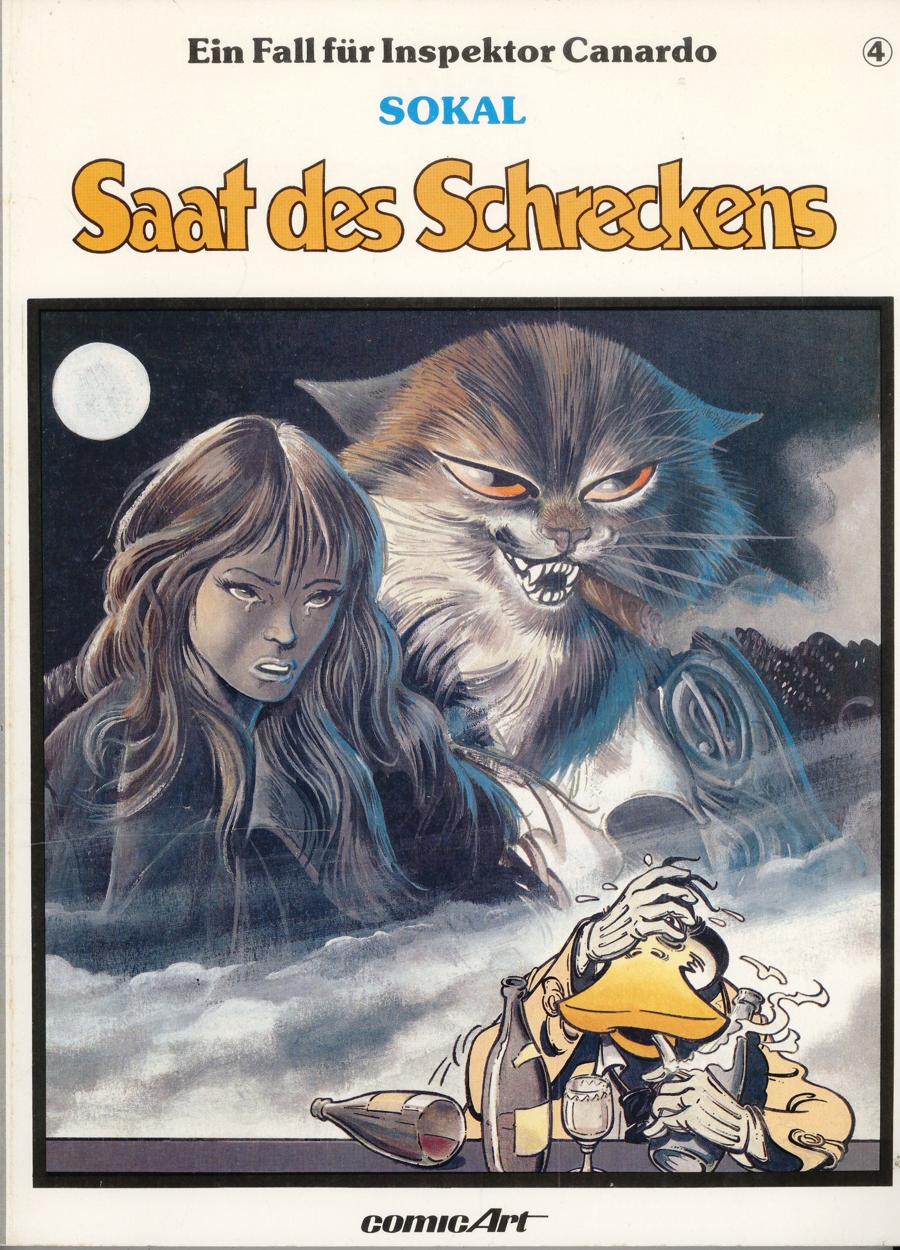 Ein Fall für Inspektor Canardo, Bd.4, Saat des Schreckens Manga
