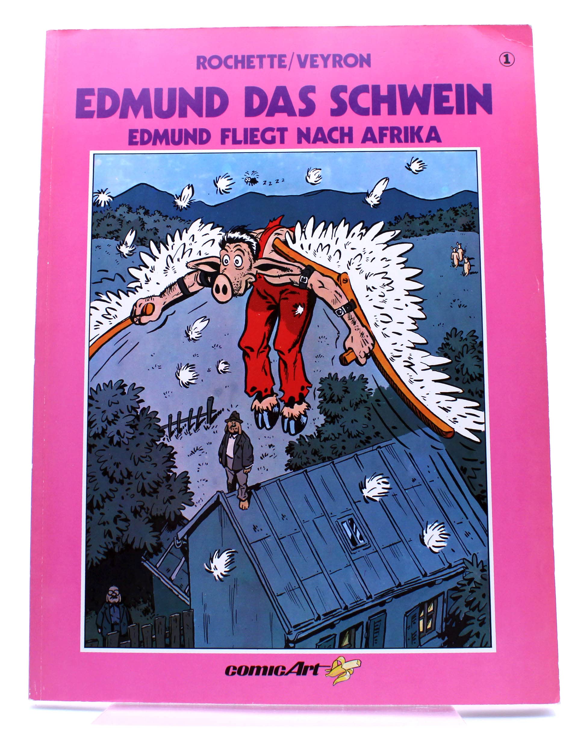 Edmund das Schwein I. Edmund fliegt nach Afrika Manga