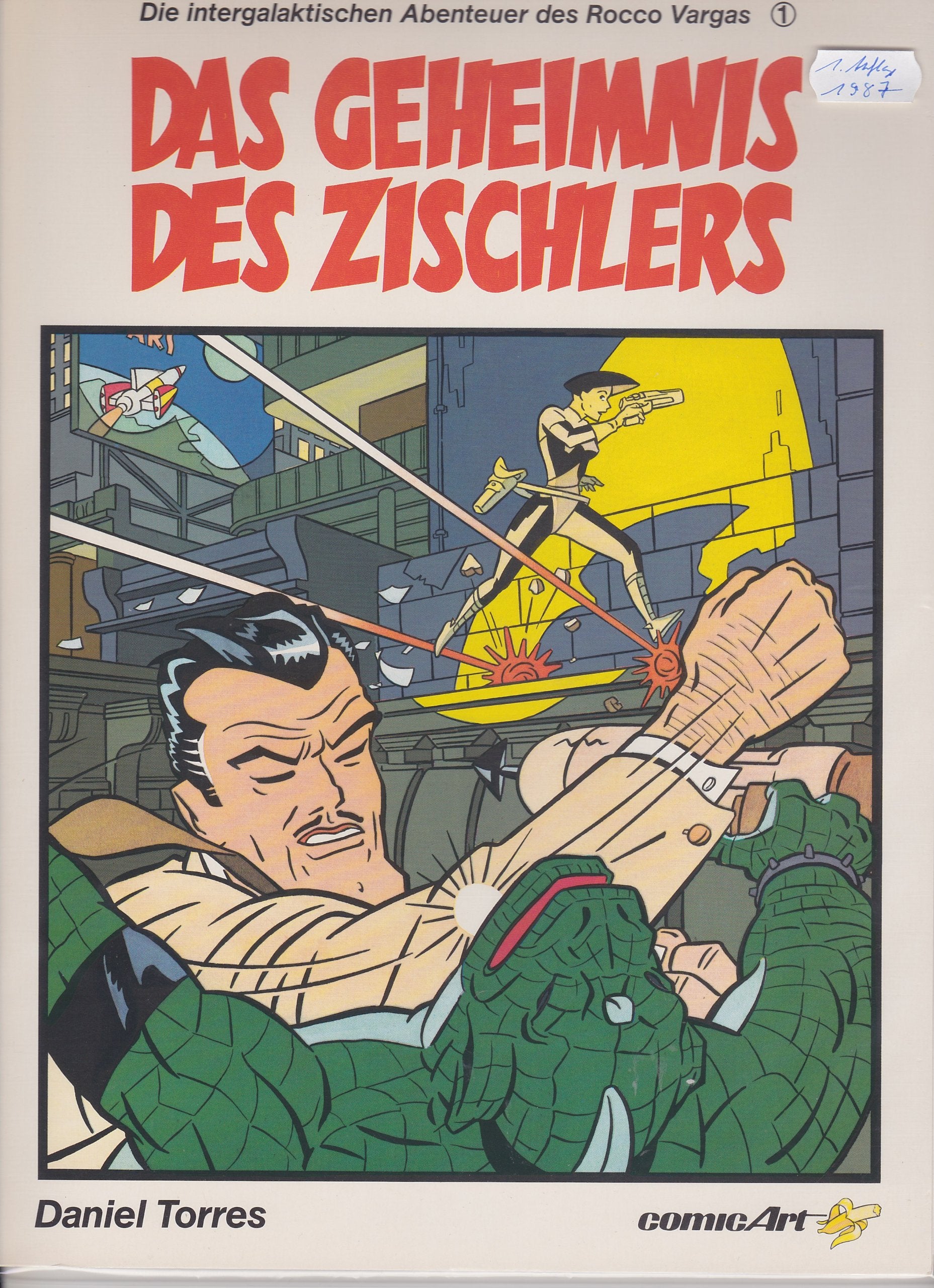 Die intergalaktischen Abenteuer des Rocco Vargas I. Das Geheimnis des Zischlers Manga
