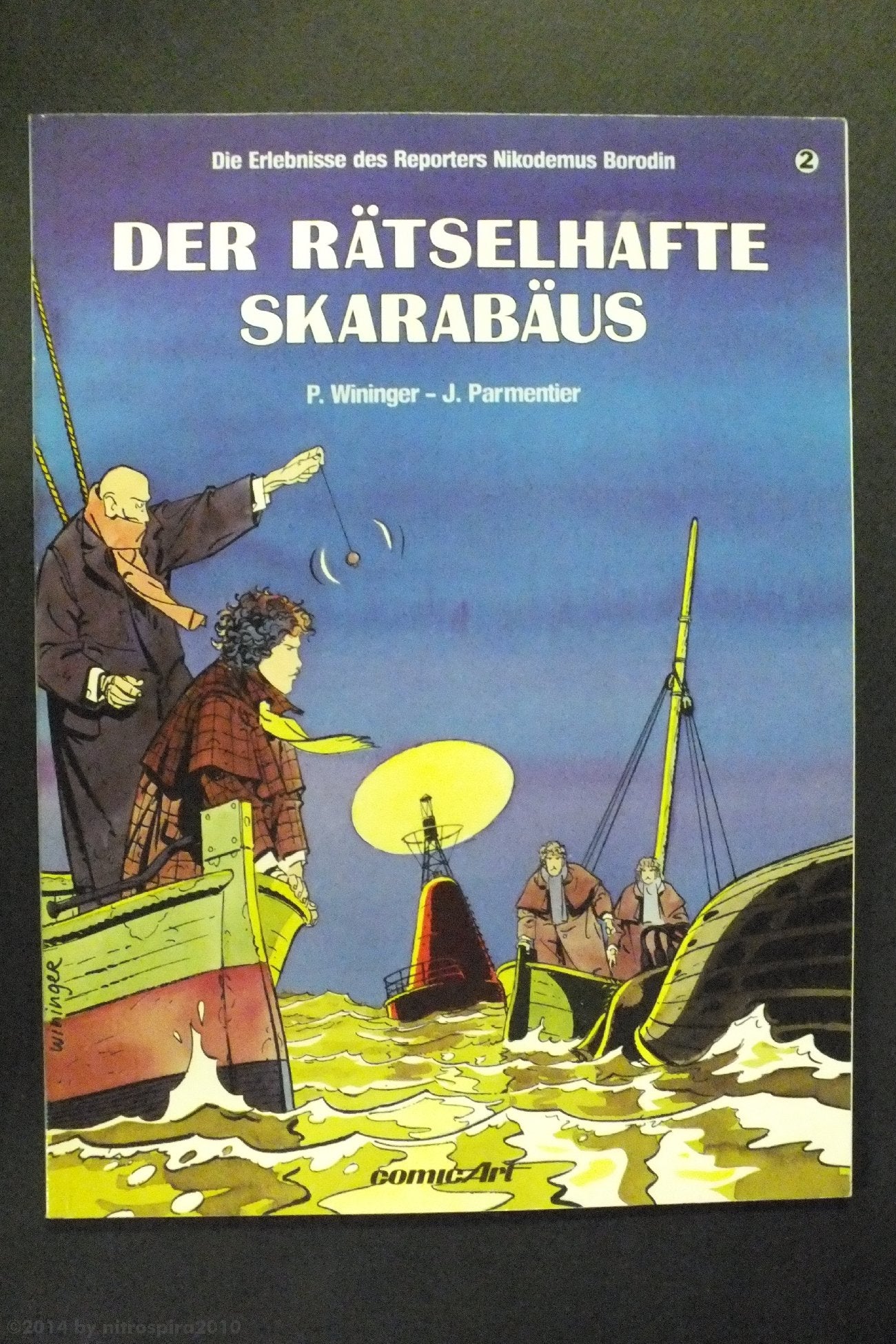 Die Erlebnisse des Reporters Nikodemus Borodin, Band 2: Der rätselhafte Skarabäus Manga